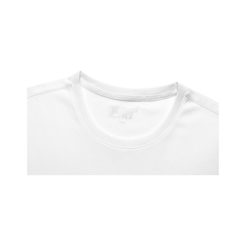 Fila Logo Printed Sports Casual Long Sleeve T-Shirt Men Tops White F11M038218GWT