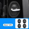 2/4Pc Mute Damping Cushion Silicone Car Door Lock Buckle Cover For Chery Tiggo 2 3 4 7 8 Pro T3 3X IQ A3 Amulet Fulwin Arrizo