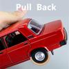 1/24 LADA 2105 Limousine Legierungsauto-Modell Diecast Metall Klassisches Fahrzeug Auto-Modell Simulation Ton und Licht Sammlung Kinderspielzeug Geschenk