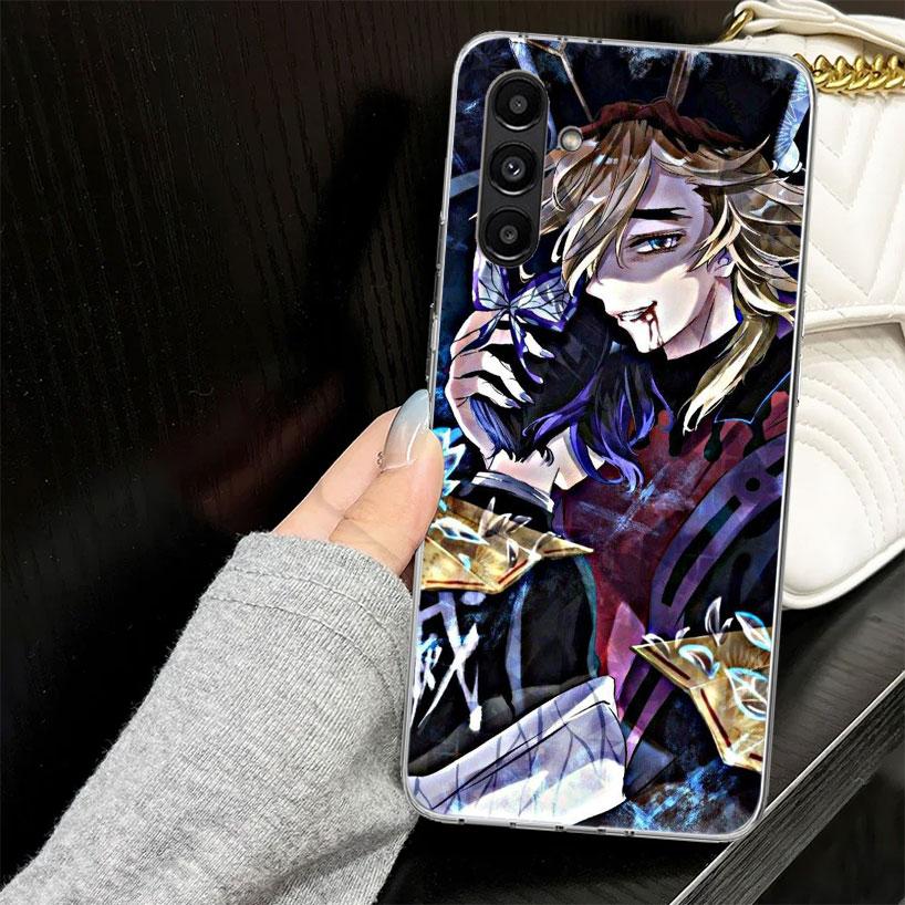 Demon Slayer Douma Case for Samsung A17 A16 A56 A36 A26 A15 A55 A35 A25 A14 A54 A34 A24 Phone Cover A13 A53 A33 A23 A05S A04S