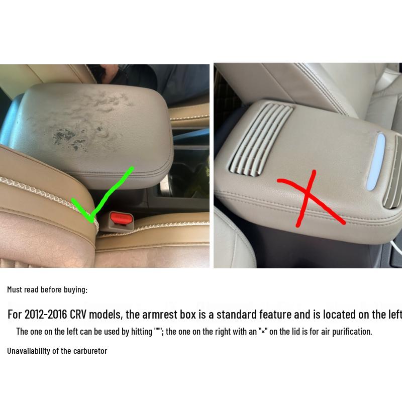 2012-2016 Honda CR-V Armrest Box Protective Cover for Interior Modification