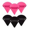 Dual-Use Triangular Flocking Powder Puff for Wet & Dry Makeup