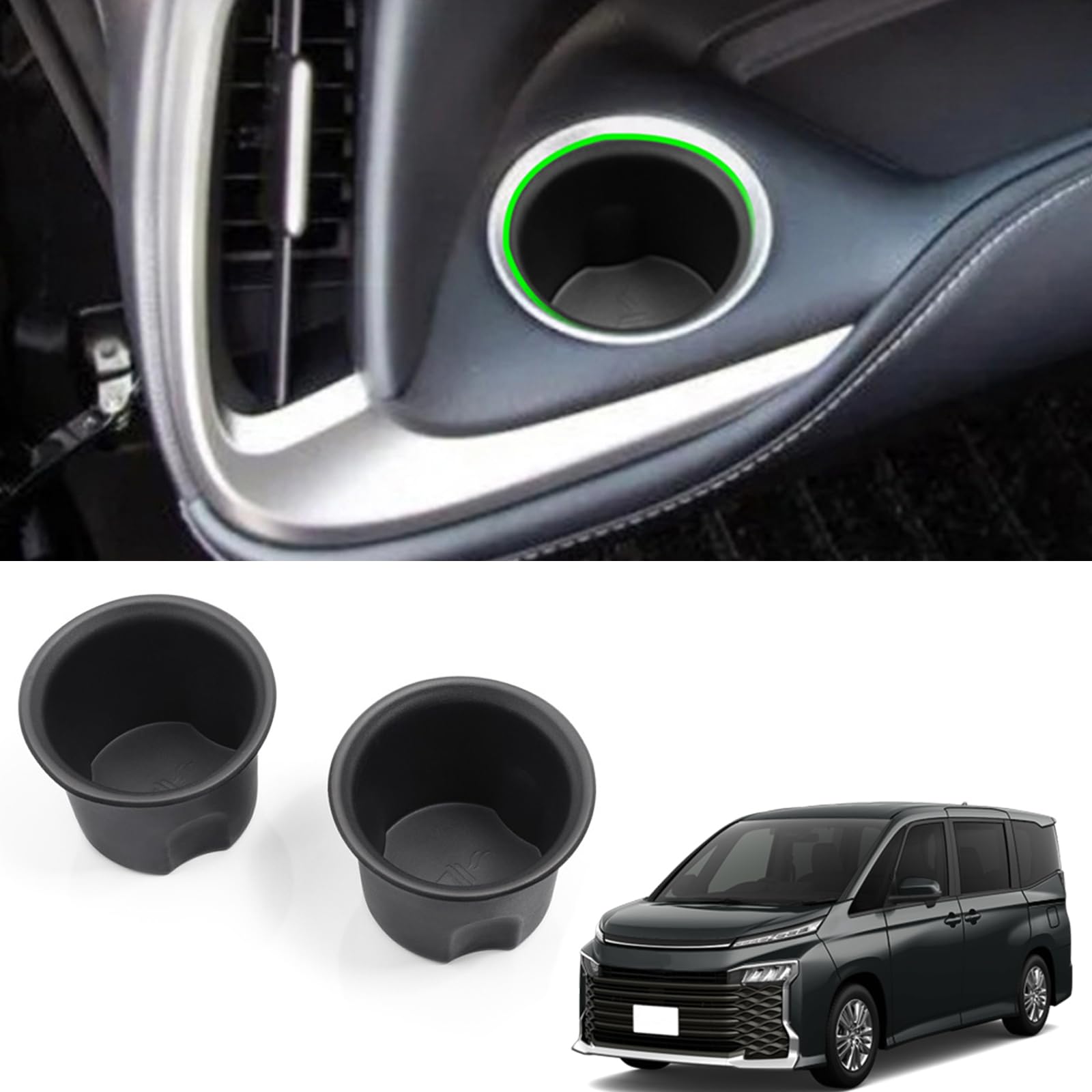

Karell Voxy 90 Cup Holder, Car Drink Holder, Storage Tray, Voxy 90 Series Accessories,