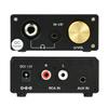 Xz-U101 HiFi Headphone Amplifier Stereo RCA Audio Amp AUX Out Desktop Amplifier for Headsets 3.5mm/6.35mm