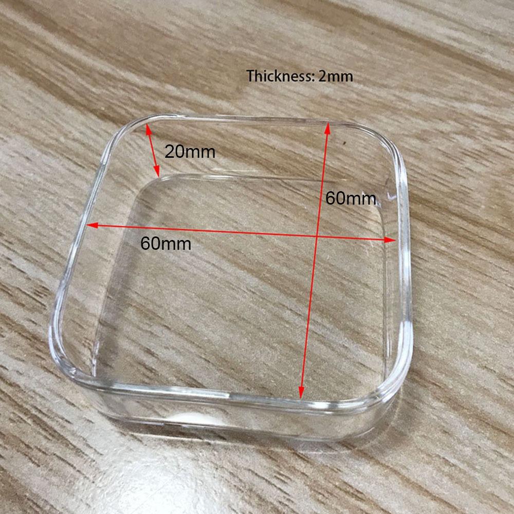 New Glass Aquarium Feeding Bowl Transparent Clear Round Tray Fish Tank Feeder Durable Fish Feeder Tray for Fish Shrimp