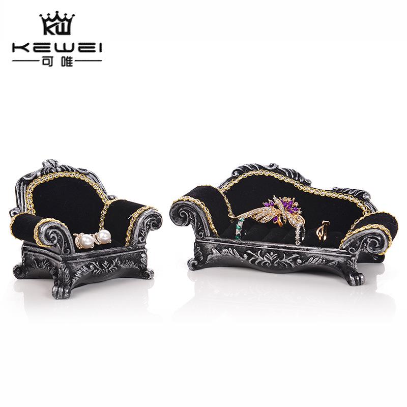 

Creative Sofa Ring Holder and Earring Stand for Jewelry Display
