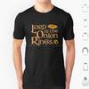 Lord Of The Onion Rings T-Shirt Baumwolle Herren Damen DIY Druck Zwiebelringe Parodie Spoof Humor Lustig Film Filme Essen Zwiebel Schnell