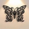 Handmade Abstract Butterfly Metal Wall Art for Home, Office & Garden Decor Gift