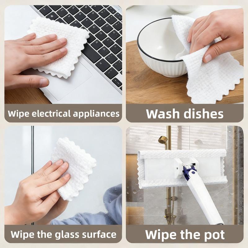 Extractive Cleaning Cloth - Home Kitchen Absorbent Thickened Box-packaged Cloth - Easy To Clean Extractive Cloth