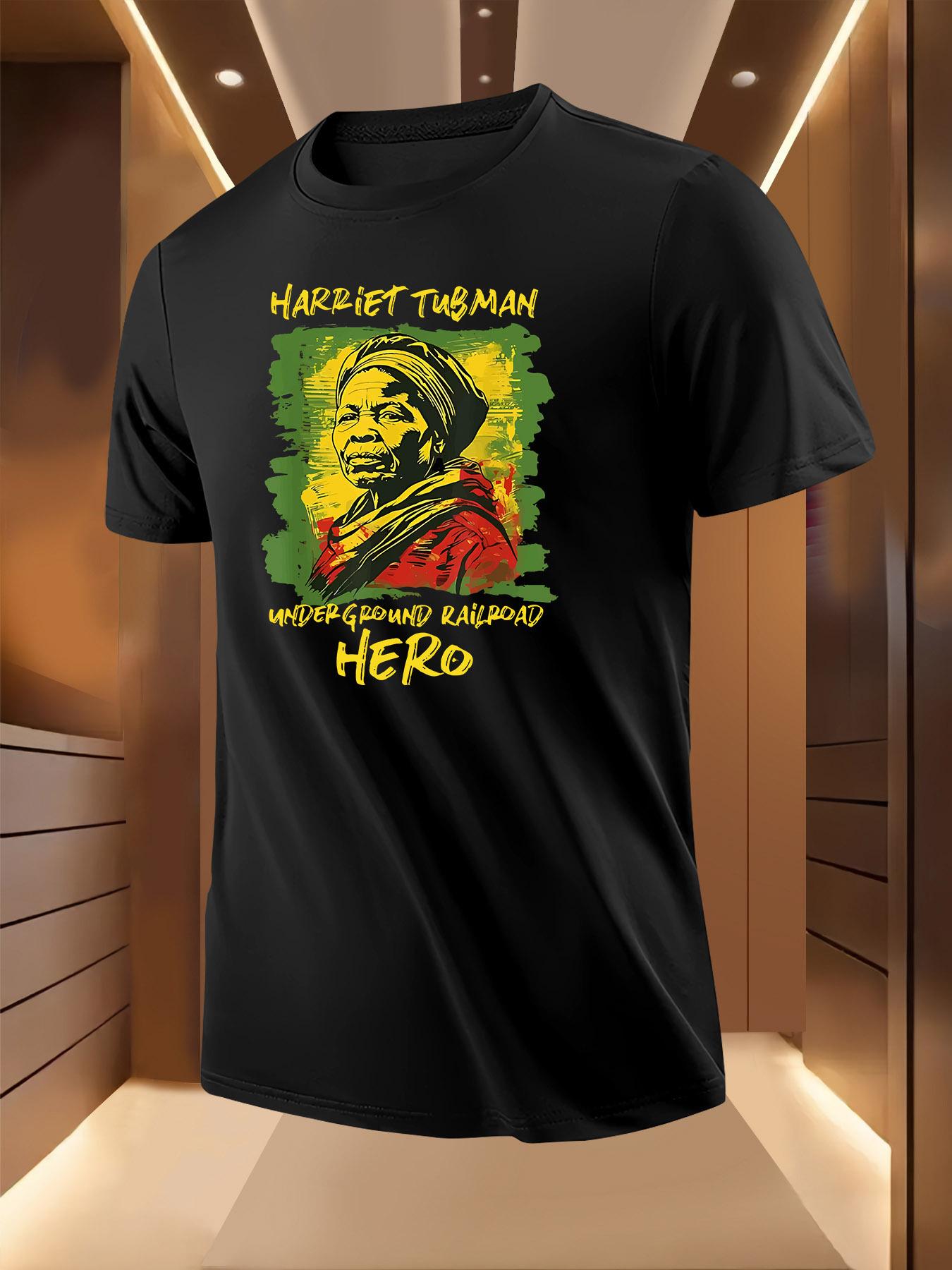 Harriet Tubman Hero Graphic Tshirt - Breathable Lightweig... XL