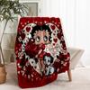 Betty Boop Print Blanket - Soft & Comfortable, for Bedroom, Travel, Sofa, Home Decoration - Birthday Christmas Gift for Friend