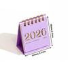 INS Mini 2026 Calendar Double Coil Portable Desk Calendar Calendar Ornaments New Year Gifts