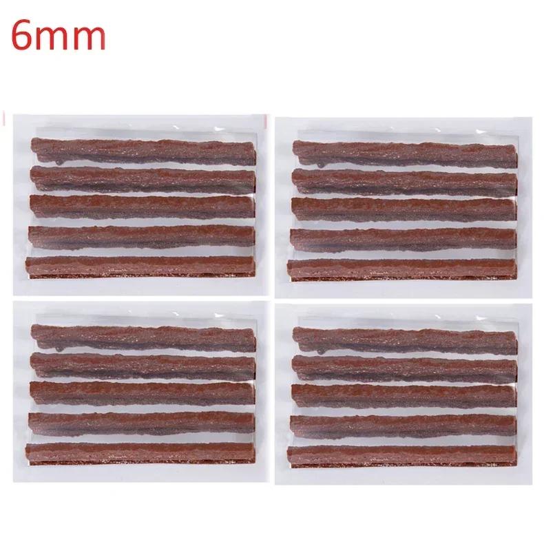 Tire Repair Strips Tubeless Rubber Stiring Glue Seals for Cars Motorcycle Bike Tyre Puncture Repairing Tools Accessories