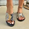 fashion New Fashion Summer Women's New Denim Sandals Personality European and American Style  Designer Exclusive Design Slippers Women
