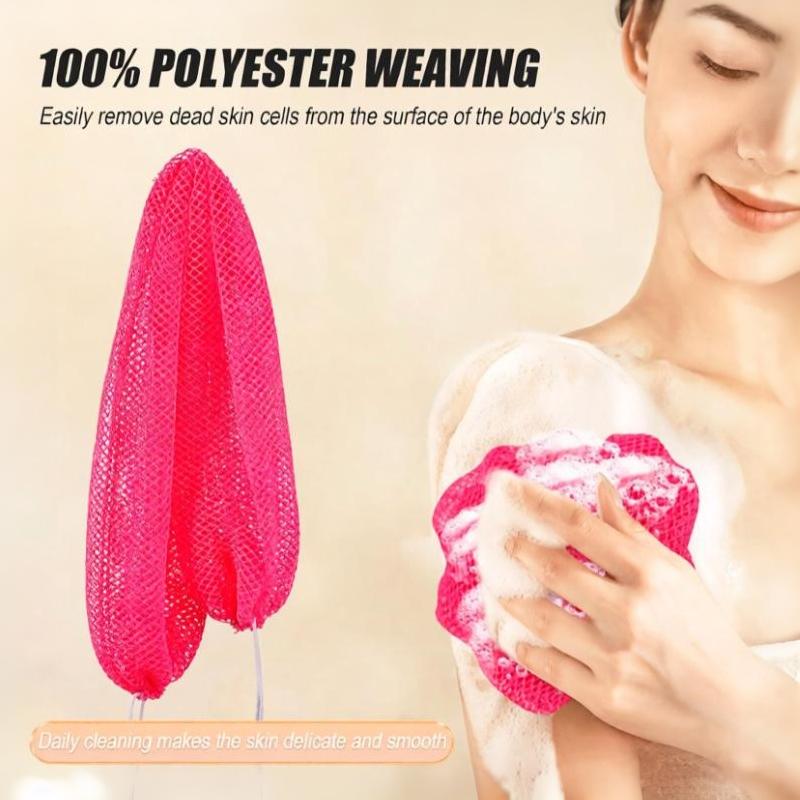Beauty Skin Exfoliating Cloth Washcloth Japanese Body Wash Towel Nylon Bath Towel Skin Polishing Towel Scrubber