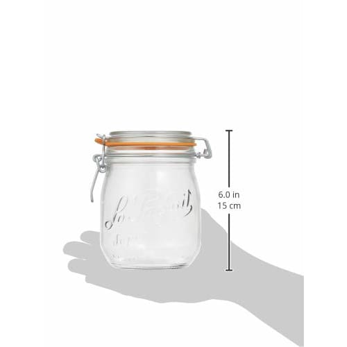 Le Parfait Le Parfait Tarro de Cristal Vocal 0.75L (Contenedor de almacenamiento) 960508