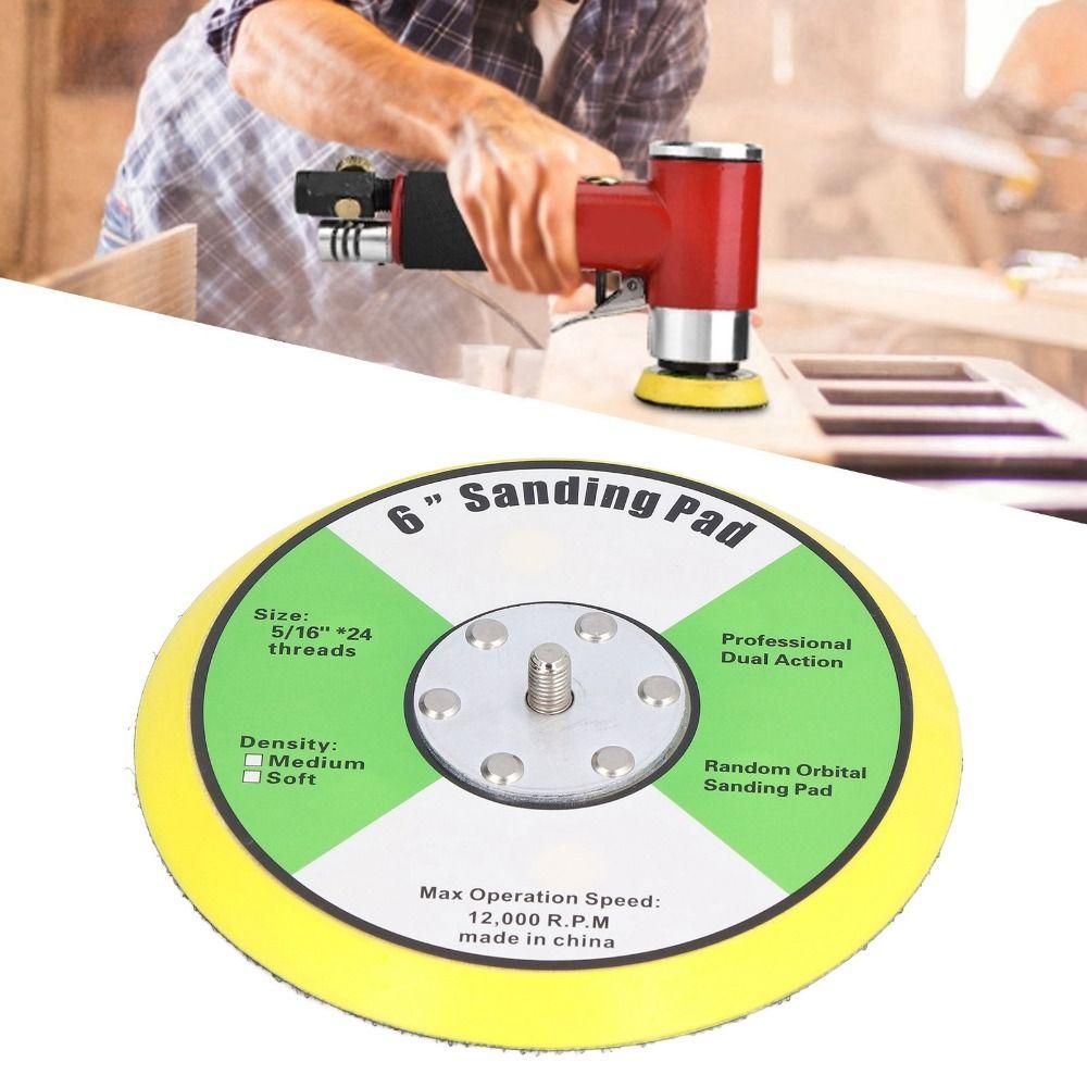 5 Inch / 6 Inch Backing Pad Sander Pad  for Sanding, Finishing, Polishing and Buffing