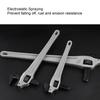 Adjustable Offset Pipe Wrench Heavy Duty Aluminum Alloy Plumbing Wrench with Cr Mo Floating Hook Jaw and I Beam Handle 24 Inch 100mm Opening