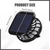 Lightweight Cooling Fan Portable Mini Hat Fan Unisex Solar Powered Fan  Outdoor