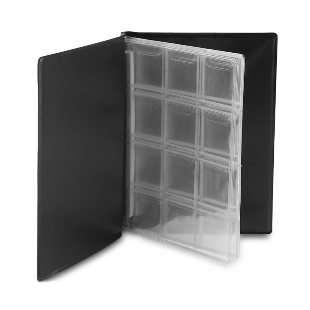 New 120 Pockets 10 Pages World Coin Storage Folder Album Money Collecting Holder Book Black