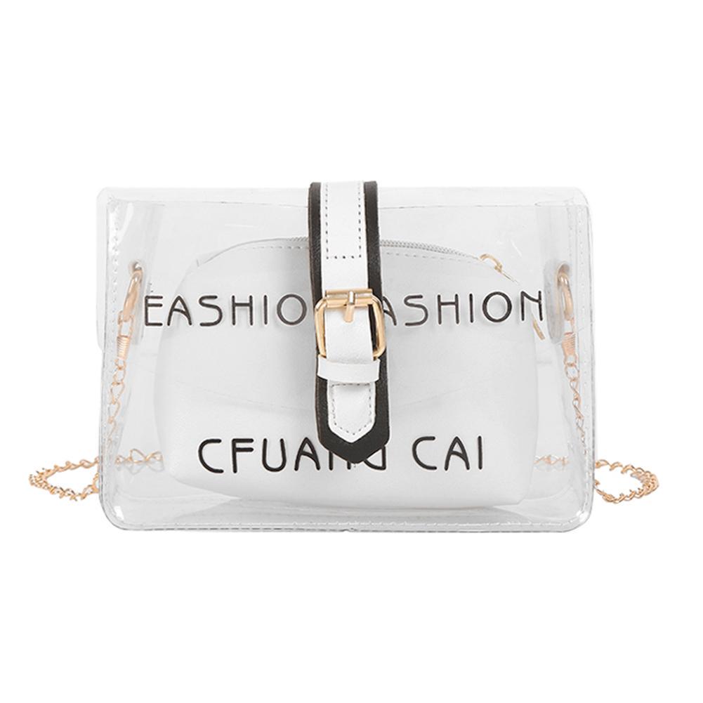 off white clear bolsa