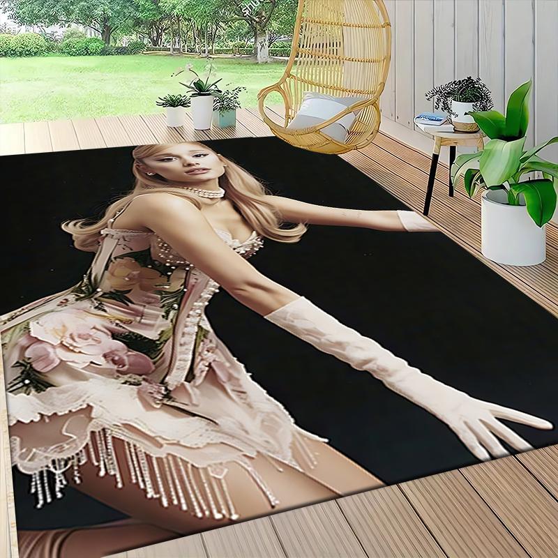Floral Fantasy Fashion Carpet Rug Soft Washable Antislip Home Living Room Sofa Mats Personalized Christmas Rug