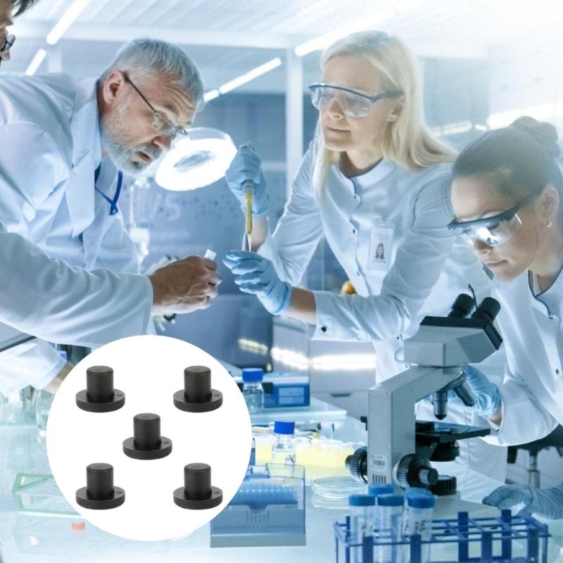 Silicone Plug Rubber Stopper T Plug High Elasticity Caps Cover Sealing Pipe Eyelet Muffling Thermostability