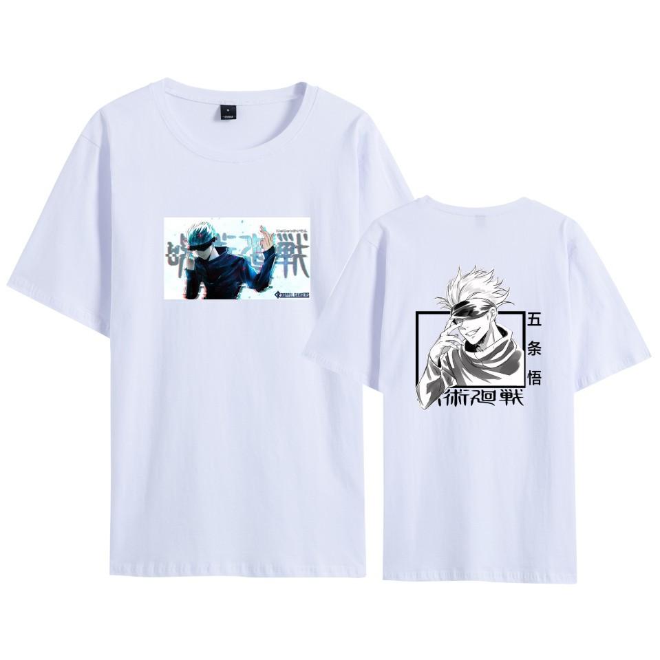 Jujutsu Kaisen Tshirt Men Women Anime Print Top Tees Tshirts Fashion Summer T-shirt