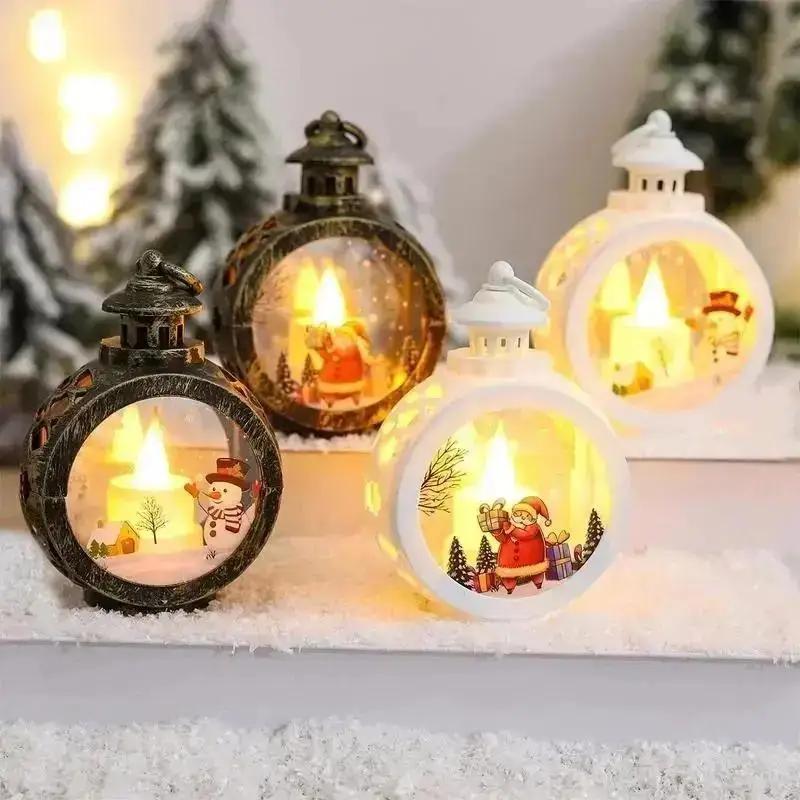 Christmas Decorations Luminous Night Lights Hanging Accessories Holiday Supplies Props Tabletop Window Display And Decorations