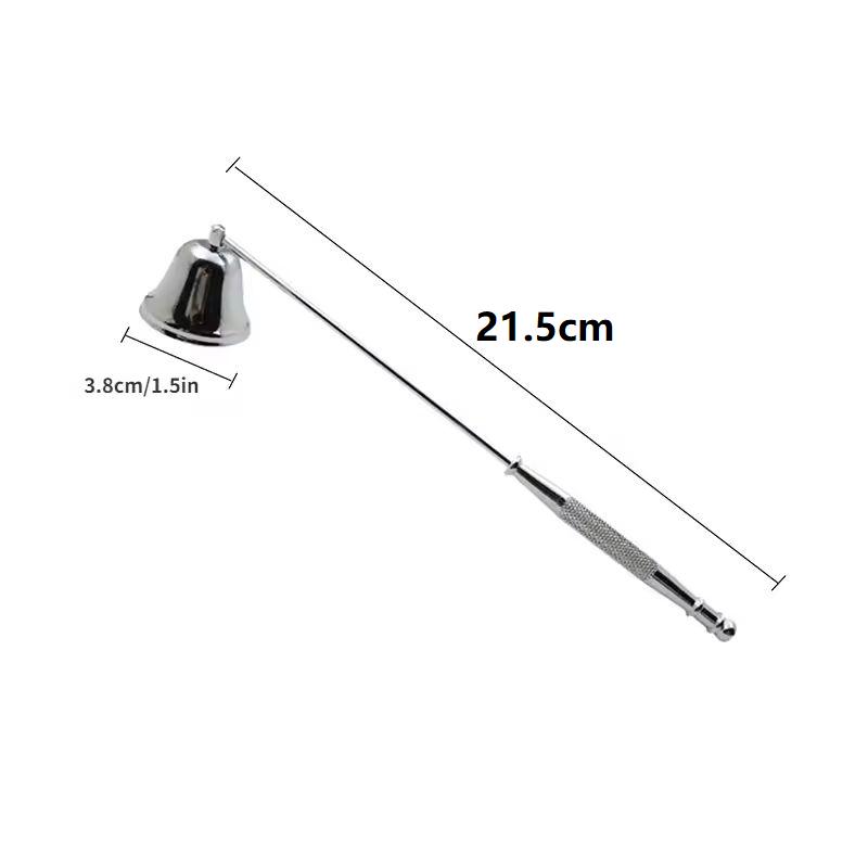 Набор из нержавеющей стали для тушения свечей с длинной ручкой, для любителей свечей, подарок