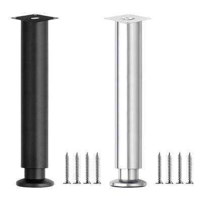 Extensor de Perna de Móvel de Aço Resistente a Arranhões Revestimento Suportes de Perna para Móveis 30cm para Uso Doméstico e de Escritório