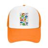 Playful Nephrology Terms Medical Doo Mesh Baseball Cap Casual Hat Outdoor  For Womens Unisex FeUnisex