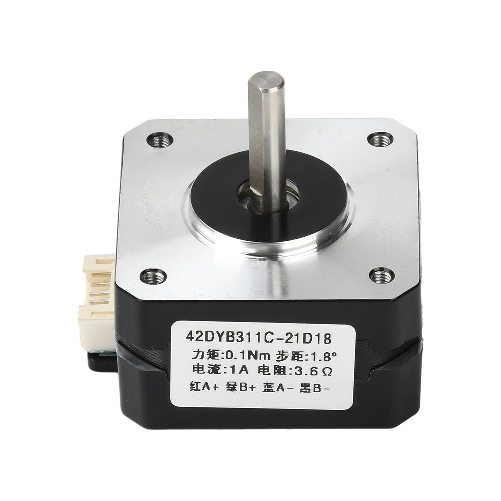 42 Stepper Motor 42DYB311C-21D8 1.8Degree Motor 1.0A 0.1 N.m min For CNC Roter Laser Engraving Machine 3D Printer