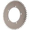 BOLANY ZDP‑04 Folding Bike 54T Chainring Bicycle Positive Negative Teeth Single ChainringGun Black