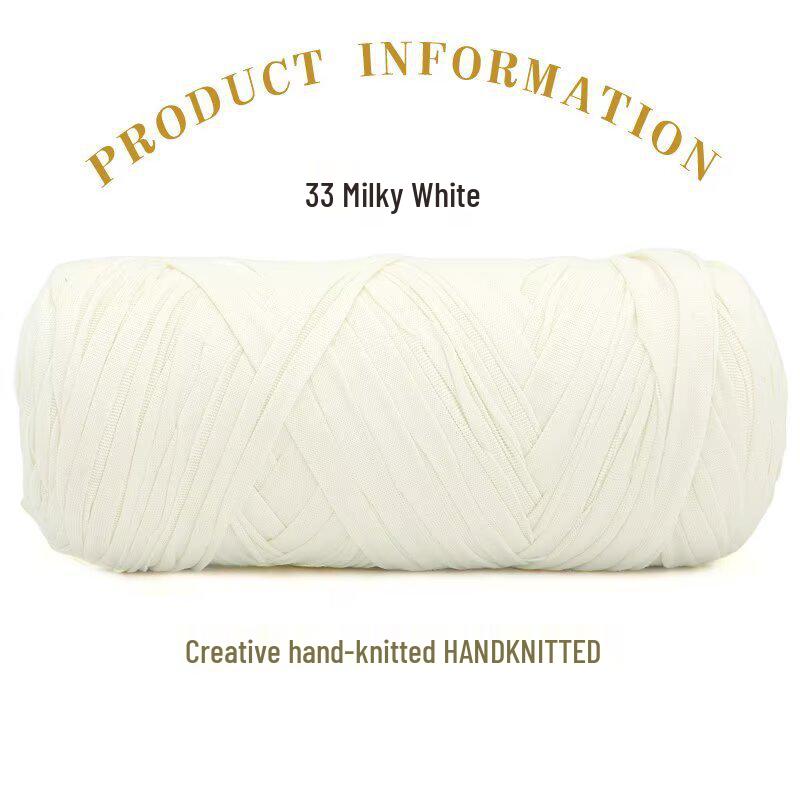 200g High Elastic Cloth Strip Yarn for DIY Weaving: Crochet Blankets, Floor Mats, Storage Baskets & More