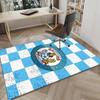 Newcastle United Crest Printed Area Rug for Office, Chair Rug, Decorative Carpet Floor Mat, Large Size Fan gifts Christmas gifts