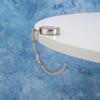 Rhinestone Table Clasp Desk Hooks Zinc Alloy Foldable Handbag Hanger Handbag Storage Table Hook Travel Outdoor Storage Hanger
