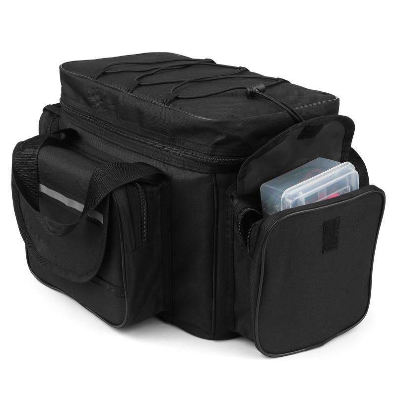 Büyük Kapasiteli Olta Takımı Çantası Su Geçirmez Olta Takımı Saklama Çantası Kılıfı Outdoor Seyahat Avcılık Omuz Çantası Paketi