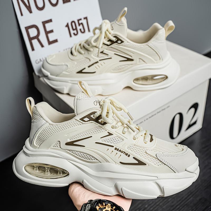 New Men's Fashion Casual Shoes Boys Students Trending Soft Sole Comfortable Sneakers Male Classic Breathable Gym Shoes