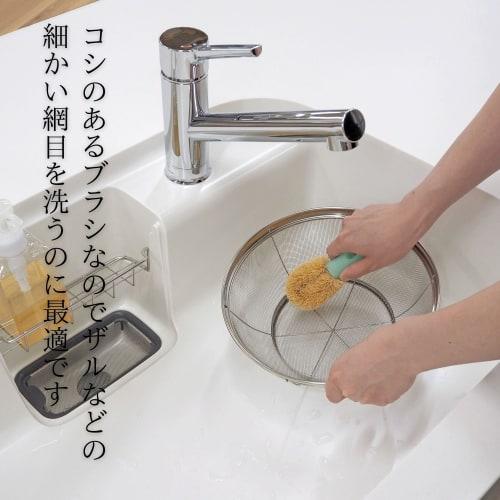 Towa Sangyo LKA Palm Handy Scrubbers, Set of 3, Approx. 3 X 6 X 12.5 Cm (each) with a Gentle Handle, 99583