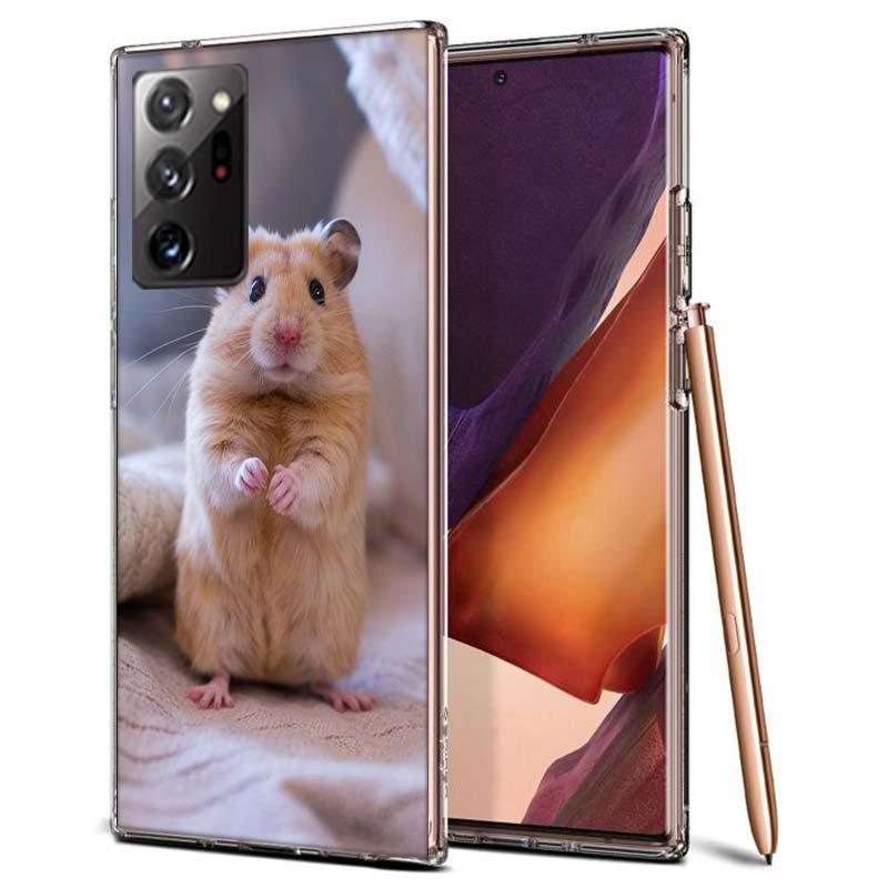 Hamsters With Hats Have Ears Phone Case for Samsung A55 A35 A25 A15 A07 A05S A16 A17 A26 A36 A37 A56 A57 Galaxy Note 20 10 A50S