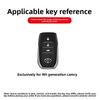 For Toyota Prius Camry Corolla CHR C-HR RAV4 Land Cruiser Keychain Auto Accessories Car Smart Key Case Cover Protector Shell Fob
