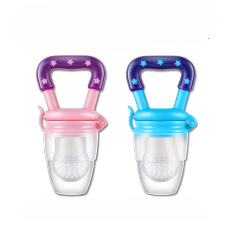 Silicone Baby Fruit & Veggie Teething Pacifier Feeder