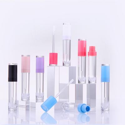 Tubo rotondo trasparente da 8 ml per lucidalabbra e rossetto