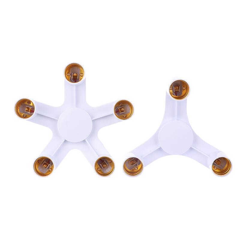 E27 Zu E27 LED Glühbirne Lampenfassung 2 1N 1/3 In 1/4 In 1/ 5 In 1 E27 Sockel Verteiler LED Lampenfassung Glühbirnenadapter Halter