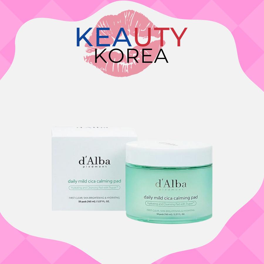 d'Alba Daily Mild Cica Calming Pad 165ml