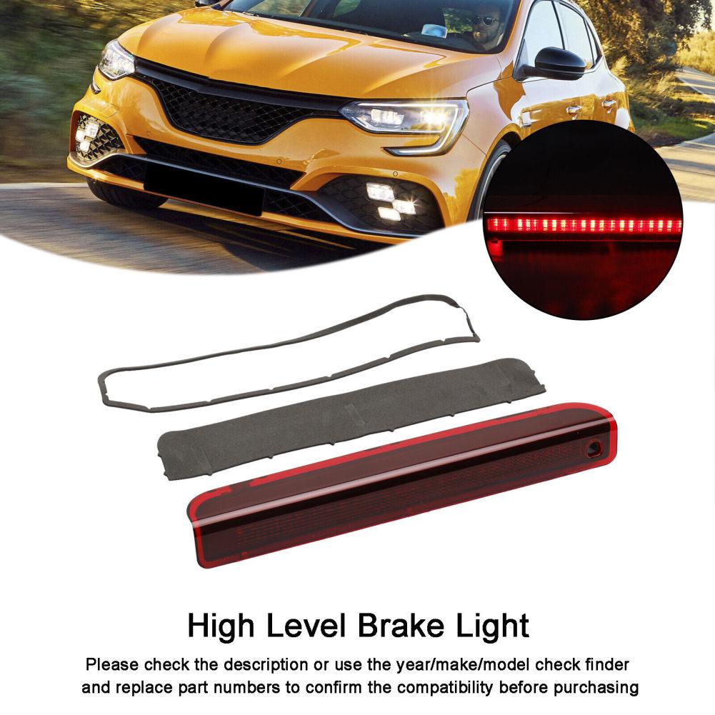 

3-й светодиодный задний стоп-сигнал с высоким креплением, стоп-сигнал 265900006R, замена, совместимая с 2008-2016 Renault Megane MK3 Hatchback красный