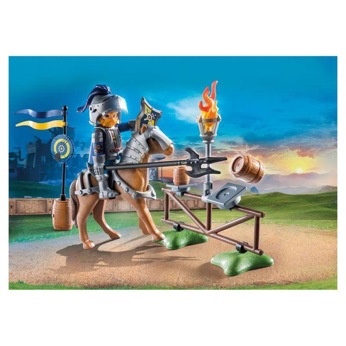 Playmobil 71297 Chevalier Novelmore et Accessoires d'entrainement