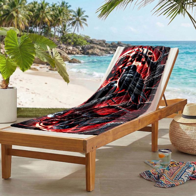 Vintage Artwork Fashion Beach Towel: Ideal for Summer Adventures Soft, absorbent and quick drying suitable for swimming and bathing