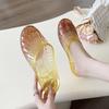 New Women's Cool Slippers Women's Summer Wear Crystal Slippers Home Non-slip Bathroom Indoor Household Jelly Flip-flops